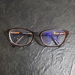 ELIZABETH ARDEN Women Eyeglasses EA 1139AD-1 Brown/Black 51-16-130 Frame China
